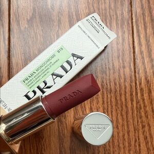 Prada Monochrome Lipstick in Rich Burgundy
